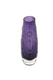 Glazen vaas 'purple'