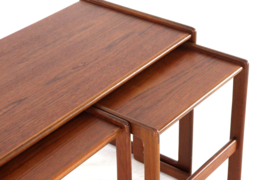 Arne Hovmand Olsen voor Mogens Kold salontafel met 2 nesting tables