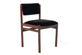 Set van 4 palissander stoelen