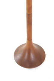 Deense teak vloerlamp