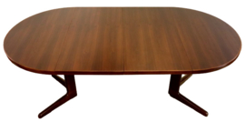 Ronde 2x verlengbare eettafel 'Moraas'