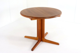 Ronde 1x verlengbare Deense ronde tafel 'Virklund'