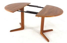 Silkeborg ronde 1x verlengbare eettafel