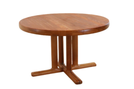 Deens design ronde eettafel 2x verlengbaar 'Egeris'