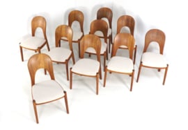 Set van 10 Koefoed Morten stoelen 'Vinderup'