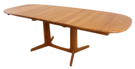 Gudme ovalen 2x verlengbare eettafel 'Trouslokke'