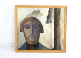 Schilderij 'Spaanse Jezus' Hans Timmer
