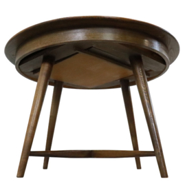 Ronde uitschuifbare tafel 'Oak'