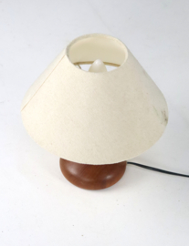 Teak houten Heureka tafellamp