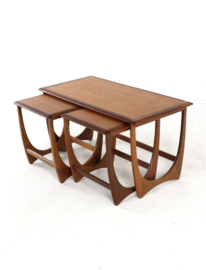 G-Plan salontafel met nesting tables