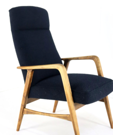 Fauteuil herenmodel 'Duivendrecht' donkerblauw | 1 op voorraad