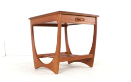 G-Plan bijzettafel met uitschuiflade