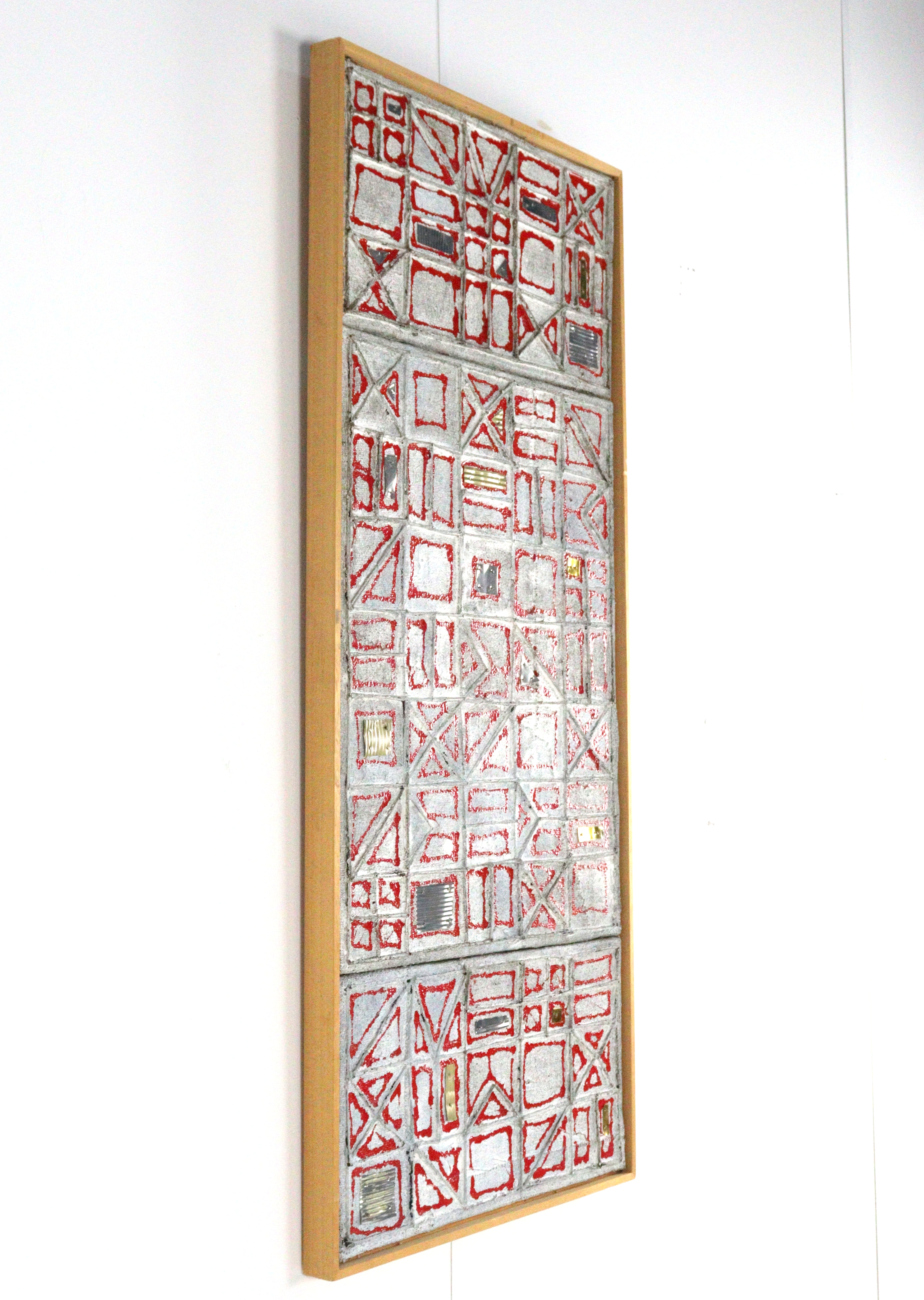 Mixed media kunstwerk  'Pira'