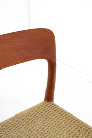 Set van 4 Niels O Möller model 75 stoelen