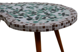 Niervormige mozaïek plantentafel