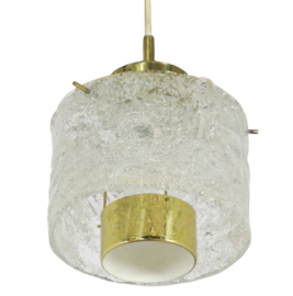 Kalmar frosted glass hanglamp "Steyerberg"