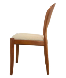 Set van 4 Deense eetkamerstoelen 'Nebel'