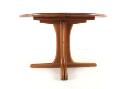 Deense ronde 2x verlengbare eettafel 'Hune'