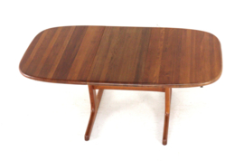 Dyrlund ovalen 1x verlengbare eettafel 'Abed'