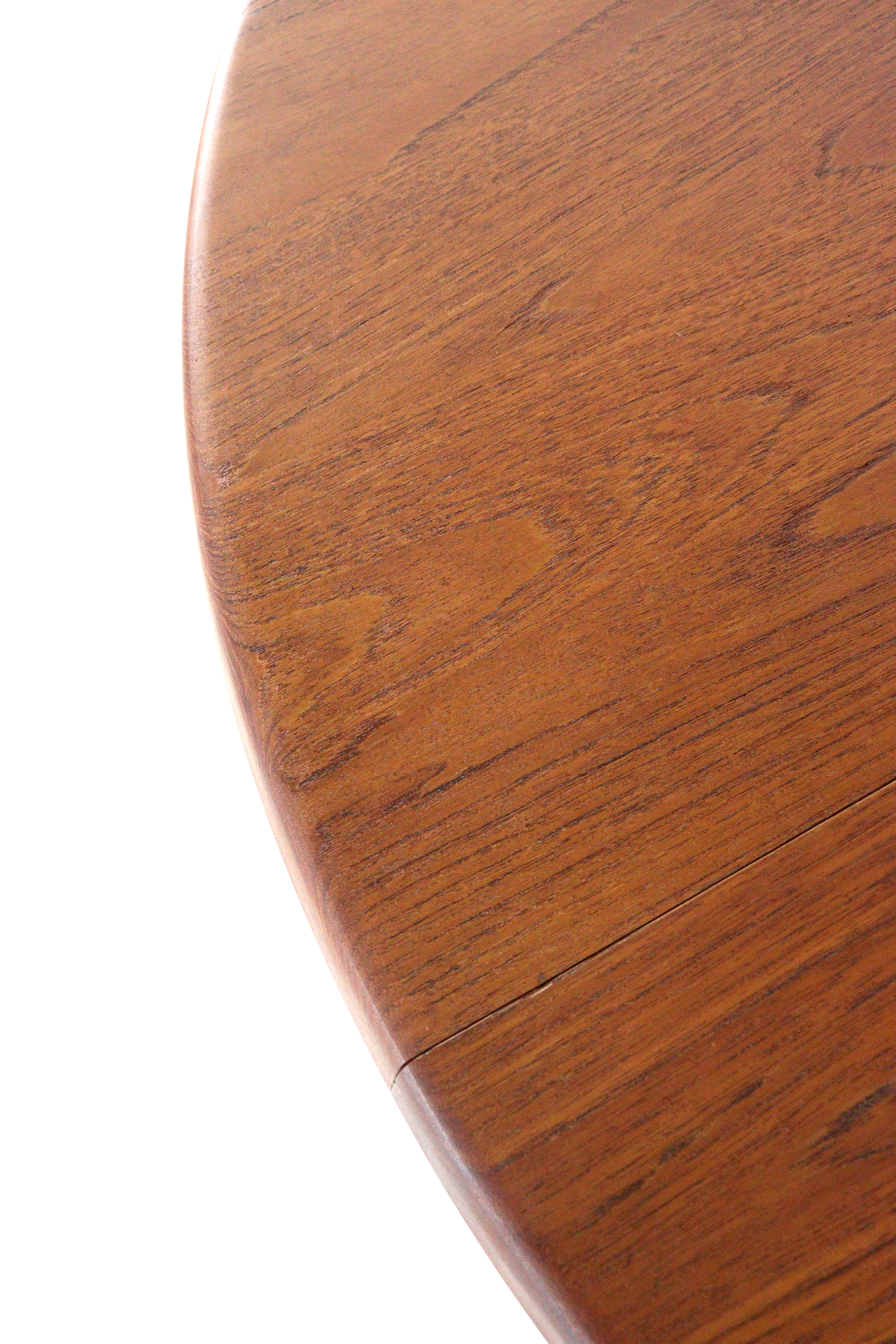 Niels Bach ronde 2x verlengbare teak eettafel 'Tylstrup'