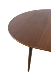 Ronde uitschuifbare eetkamertafel "Kerklaan"