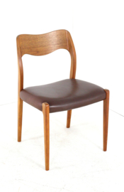 Set van 6 Niels O Möller stoelen model 71