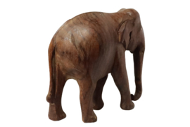 Teakhouten olifant