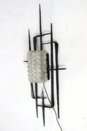 Brutalist wandlamp