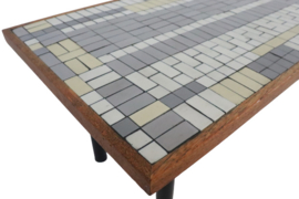 Bijzet/ plantentafel met mozaiek 'Stegen'