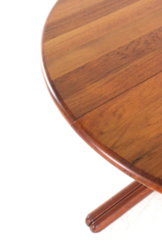 Deense ronde 2x verlengbare eettafel 'Gistrup'