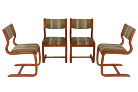 Set van 4 eetkamerstoelen 'Lügde'