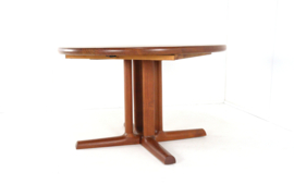 Dyrlund ronde 1x verlengbare eettafel 'Elsborg'