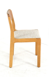 Set van 6 eiken Deense stoelen 'Lomborg'