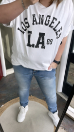 PS T-SHIRT 'LOS ANGELES' | WIT