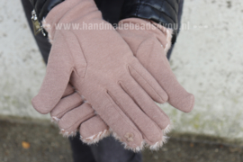 HANDSCHOEN 'PATTERN' | TAUPE