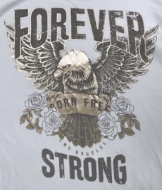 TOP ‘FOREVER STRONG' | WIT/GOUD