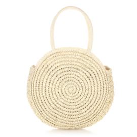 STRANDTAS 'ROUND' | BEIGE