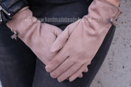 HANDSCHOEN 'ELEMENTS' | TAUPE