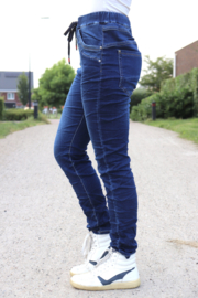 KAROSTAR 'JOGGING KOORD' | DONKER JEANS