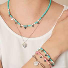 KETTING 'SURF WITH ME' | TURQUOISE