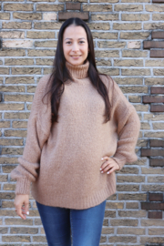 COLL TRUI 'OVERSIZED' | TAUPE