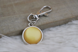 SLEUTELHANGER 'CABOCHON' | GEEL