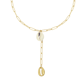 KETTING 'SCHELPEN' | GOUD