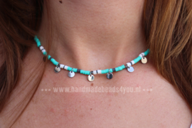 KETTING 'SURF WITH ME' | TURQUOISE