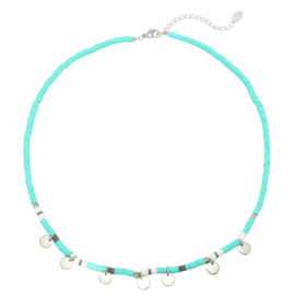 KETTING 'SURF WITH ME' | TURQUOISE