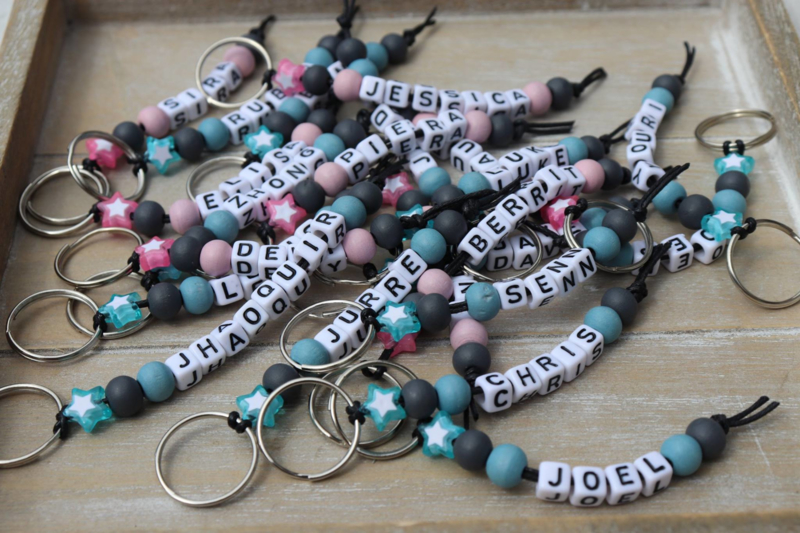 Wonderlijk SLEUTELHANGER | NAAM | sleutelhanger | Handmade beads 4 you ZI-67