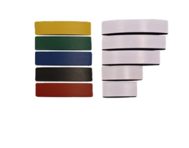 Magnetische etiketten 35 mm diverse lengtes en kleuren