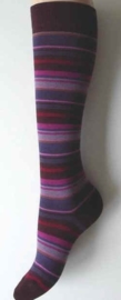 New Stripe - rioja - kniekousen Falke, maat 31-34