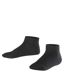 Sneaker Family Short - black - zwarte, korte Falke sokjes, maat 27-30