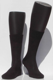Rhombe - black - ultrafijne Falke kousen met fijn ruitpatroon, maat 45-46